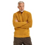 Bushman Pánsky sveter so stojačikom Todor, žltý L