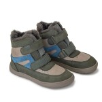 Chlapčenské zimné barefoot topánky RODRIGO GRIS, PRO-tex, Protetika, sivá - 22