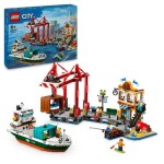 LEGO® My City 60422 Prístav s nákladnou loďou