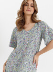 Košeľa Cana 463 kr/r S-XL Modré květy XL
