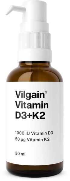 Vilgain Vitamín D3+K2 – 30 ml