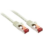 LINDY 47347 RJ45 sieťové káble, prepojovacie káble CAT 6 S/FTP 7.50 m sivá 1 ks; 47347