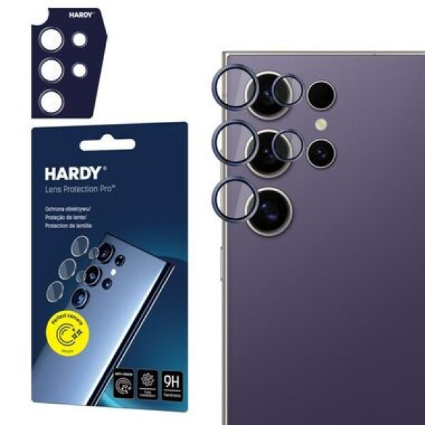 3mk HARDY Lens Protection Pre sklá na fotoaparát pre Samsung Galaxy S24 Ultra Violet (5903108573245)