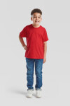 Fruit of the Loom Kids Valueweight T Detské tričko 16.1033 svetloružové light pink 128