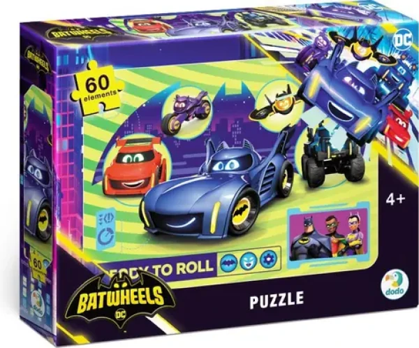 DODO Puzzle Batwheels: Zábavná jazda