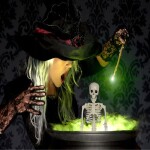 Verk Ľudská kostra skelet 40 cm halloween dekorácie