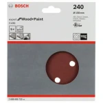 BOSCH Expert C430 2608605722 / Kotúč do excentrickej brúsky / Zrnitosť 240 / 150mm / 6 otvorov / suchý zips / 5ks (2608605722)