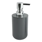 MSV INAGUA dávkovač mydla tmavo šedý / plast / 240 ml (3700703992462)