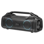 Defender BEATBOX 50 čierna / Bezdrôtový reproduktor / 50W / Bluetooth 5.0 / IPX5 / LED podsvietenie / TWS (65950)