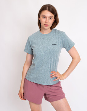 Patagonia W's P-6 Logo Responsibili-Tee® Blue Sage M