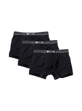 Pánske boxe 3PACK 4046-1003 Retro Black - Mustang L černá