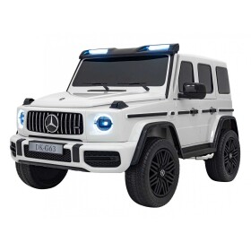 Mamido Elektrické autíčko Mercedes Benz G63 AMG XXL STRONG 24V biele