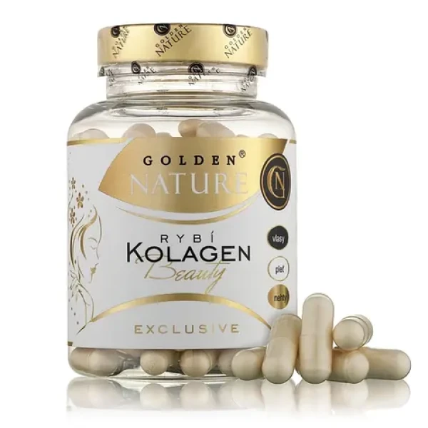 Golden Nature Exclusive Rybí kolagén Beauty complex 100 cps. (GN000057)