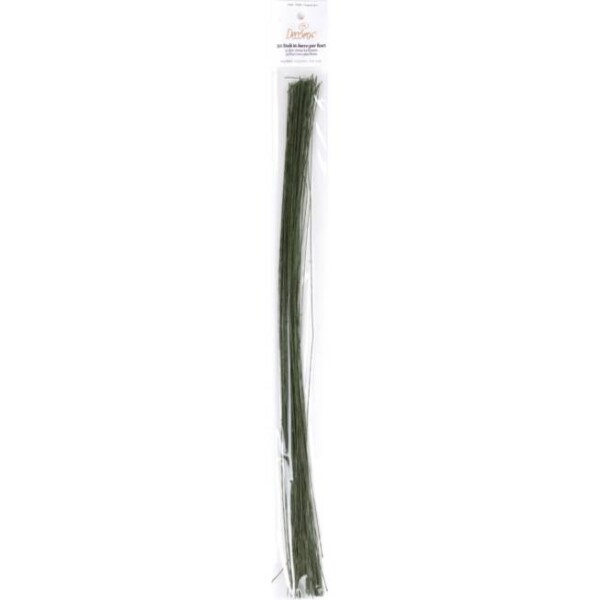 Zelené silné drôtiky na kvety 50 ks 40 cm - Decora - Decora
