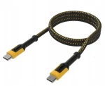 DeWalt USB-C - USB-C čierna / dátový kábel / 1,2 m (DXMA131-0006-DWG)