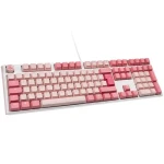 Ducky One 3 Cherry MX-Ergo-Clear ružová / herná klávesnica / mechanická / drôtová USB-C / DE (DKON2108-EDEPDGOWWPC1)