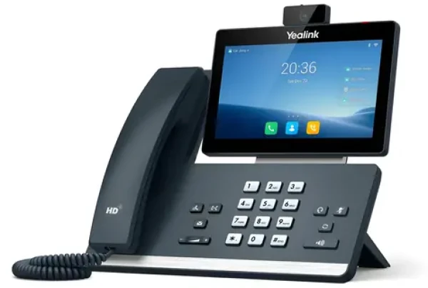 Yealink SIP-T58W s kamerou šedá / VoIP telefón / SIP / 7" dotykový LCD / PoE / Wi-Fi / Bluetooth (1301112)