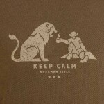 Bushman Pánske tričko Lasal, tmavá khaki XXXXL