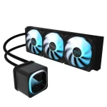 GIGABYTE EAGLE 360 čierna / AIO vodný chladič CPU / 3x 120 mm ARGB / 2000 RPM / 37,6 dB / 82,31 CFM (GP-GIGABYTE EAGLE 360)