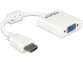 Delock adaptér HDMI - A 1x samec gt; VGA 1x samica (65346)