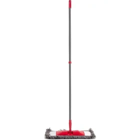 LAMART Mop LT8068 Clean červená / Ženilkový / Teleskopická tyč 70-120 cm / Umývací návlek 42 x 12 cm (42006753)