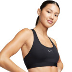 Dámska športová podprsenka Swoosh Light Support W DX6817-010 Black - Nike M černá