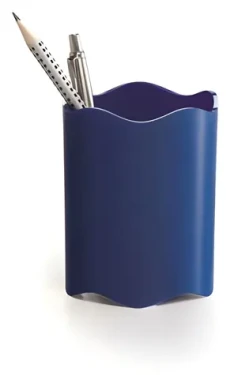 Durable TREND stojanček na ceruzky modrý / Stojanček na písacie potreby / plast / 1 priehradka (1701235040)