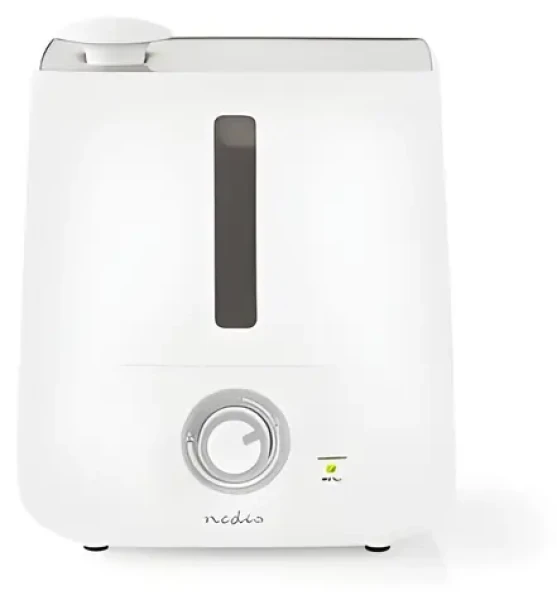 Nedis Zvlhčovač vzduchu bielo-šedá / Zvlhčovač vzduchu / 30 W / chladná hmla / 2,8 l / do 25 m2 (HUMI110CWT)