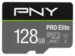 PNY PRE Elite microSDXC 128 GB / Pamäťová karta / Class 10 / UHS-I U3 / 100/90 MB/s (P-SDU128V31100PRO-GE)