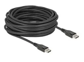 DeLock Kábel DisplayPort 1.4 (M) - DisplayPort 1.4 (M) 10 m aktívny / Kábel / DisplayPort 1.4 / 8K / 60 Hz (85502)