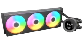 COUGAR Poseidon Vistek 360 čierna / Vodný chladič CPU / ARGB / 3x 120mm / 2500 RPM / Intel AMD (CGR-PSDVARGB-B-360)