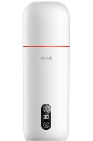 Deerma DR035S biela / rýchlovarná kanvica mini-termoska / 350 ml / 300W / nerez oceľ / s displejom (DR035S)