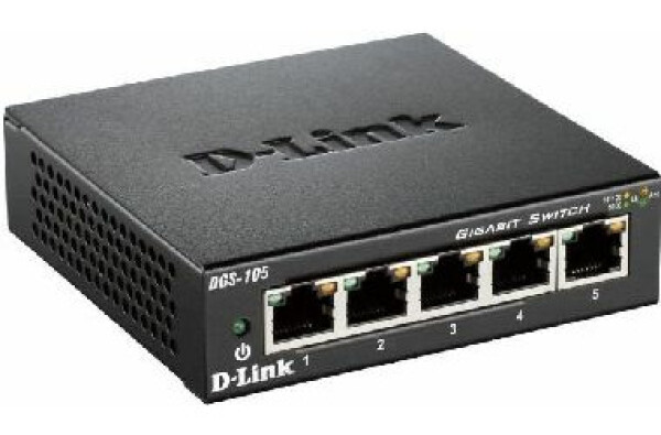 D-Link DGS-105 / Switch / 5-port 10/100/1000 Mbps (DGS-105/E)