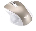 Asus MW202 bielo-zlatá / bezdrôtová optická myš / 4000dpi / RF 2.4GHz (90XB066N-BMU020)