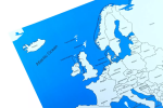 Moyo Montessori Moyo Montessori Kontrolná mapa - Európa Nová - s popiskami