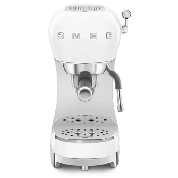 SMEG ECF02WHEU biela / Pákový kávovar / 1350W / 1.1l / 15 bar (ECF02WHEU)
