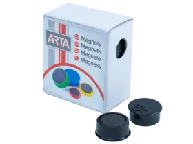 ARTA Magnety priemer 16mm čierne (10ks v balení) (DI-M16-cerna)
