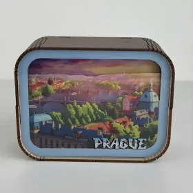2KIDS TOYS 3D drevená skladačka Lampička Praha - Pohľad na Vltavu