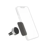 HAMA Magnet Alu čierna / Držiak mobilu do auta / na vetraciu mriežku / magnetický / 360°