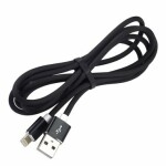 EverActive CBS-1IB čierna / dátový kábel USB - Lightning / 1m / 2.4A (CBS-1IB)