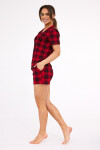 DÁMSKE PYŽAMO KR 346/424 TRACY 2 Červená M