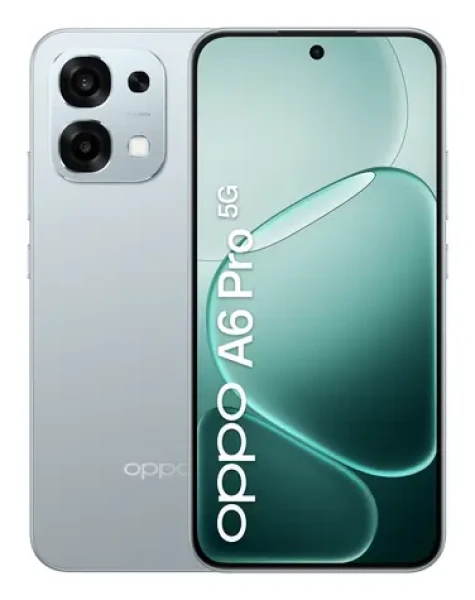 Oppo A6 Pro 5G 8+256GB titánová / Mobilný telefón / 6.57" AMOLED / 120Hz / MediaTek Dimensity 6300 / 6500 mAh (CPH2781)