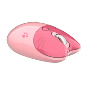 MOFII M3DM ružová / Bezdrôtová optická myš / Bluetooth / 2.4 GHz USB-A prijímač / 1600 DPI / 1x AA (M3DM Pink)