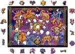 Wooden City Drevené puzzle Zverokruh