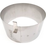 Nastaviteľná tortová forma kruhová 20-28cm (výška 12cm) - DR ranty - DR ranty