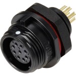 Weipu SP1312 / S 9 guľatý faston, 1 ks; SP1312 / S 9