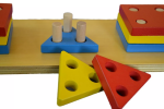 Moyo Montessori Moyo Montessori Farebné geometrické tvary - triedenie