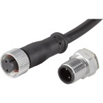TRU COMPONENTS 1229336 upravený guľatý faston, 1 ks; 1229336