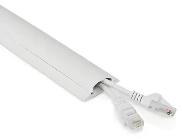 Nedis Káblový organizér biela / Organizér káblov / PVC / Max. O kábli 16 mm / 1 ks (CMDT4516WT500)