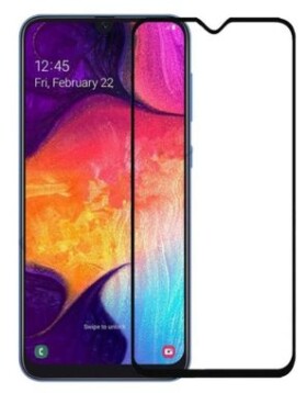 Aligator tvrdené sklo pre Samsung Galaxy A50 celoplošné lepenie / čierne (GLP0061)